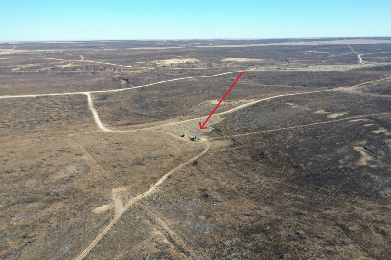 Gas Well in Carson County, Texas Panhandle